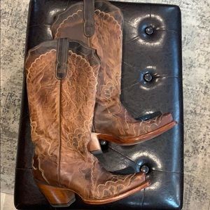 Tony Lama Black Label Boots Size 9 1/2